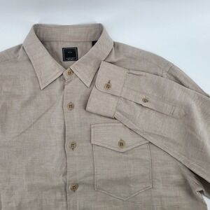 Todd Snyder Tan Casual Button Down Shirt